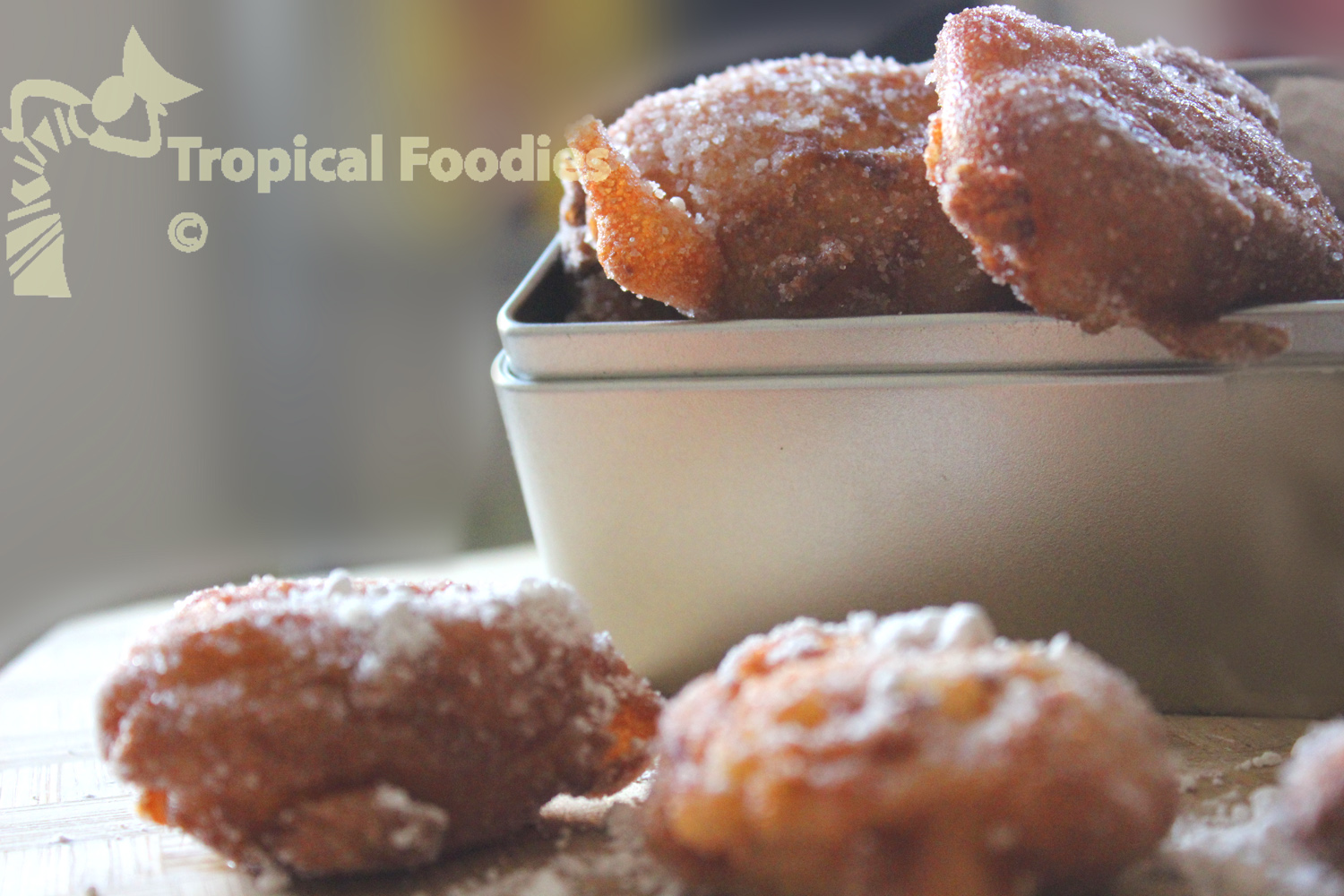 Creole pineapple beignets, beer batter anyone?