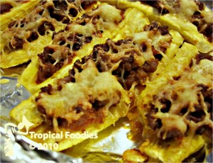 Bananes au four (Baked plantains)