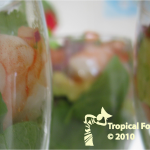  Tropical shrimp cocktail             