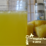 Fresh pineapple juice