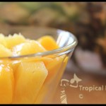 Pineapple mango fruit salad