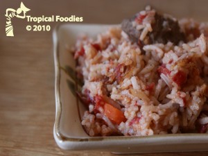 Riz au gras (Fatty rice)-  Côte d’Ivoire style